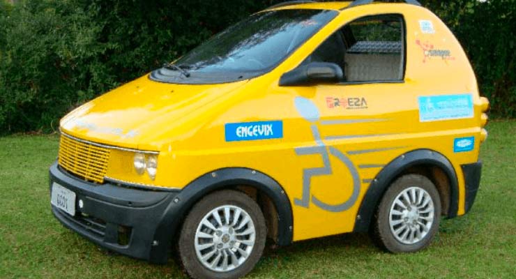 Pratyko, carro para cadeirantes brasileiro: o design do carro.