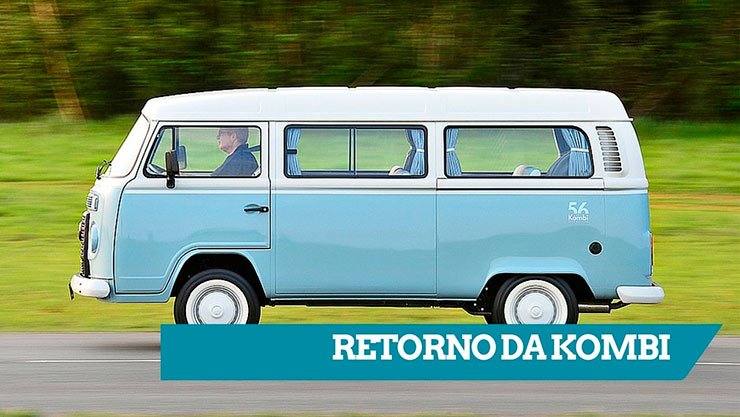 Montadora alemã anuncia a volta da Kombi