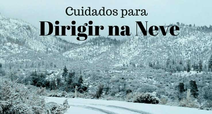 Cuidados para dirigir na neve