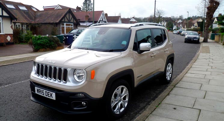 Imagem do SUV's Jeep Renegade