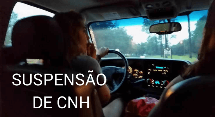 Suspensão de CNH