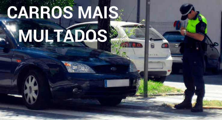 Carros mais multados