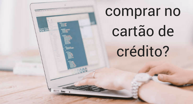 comprar com cartão de crédito