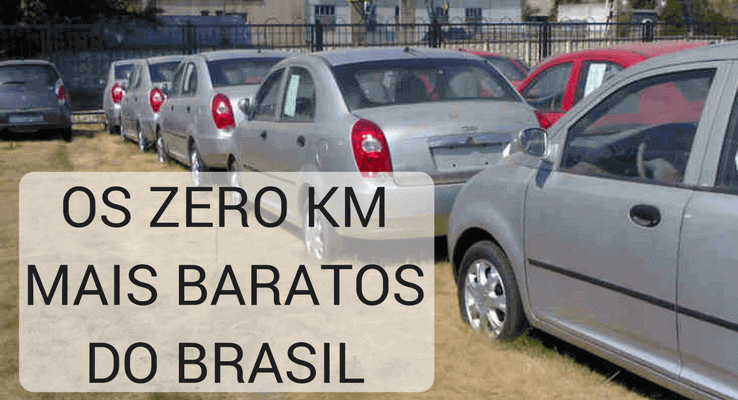 carro mais baratos