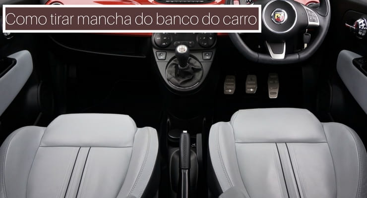 como tirar mancha de banco de carro