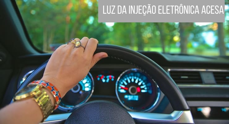 luz da injeção eletrônica acesa