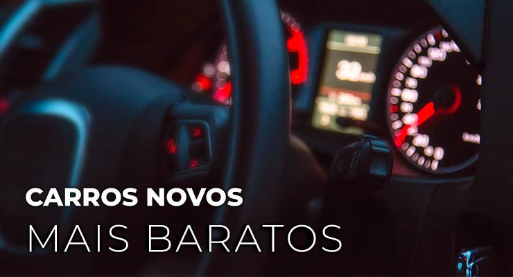 carros novos mais baratos com imagem do interior do carro