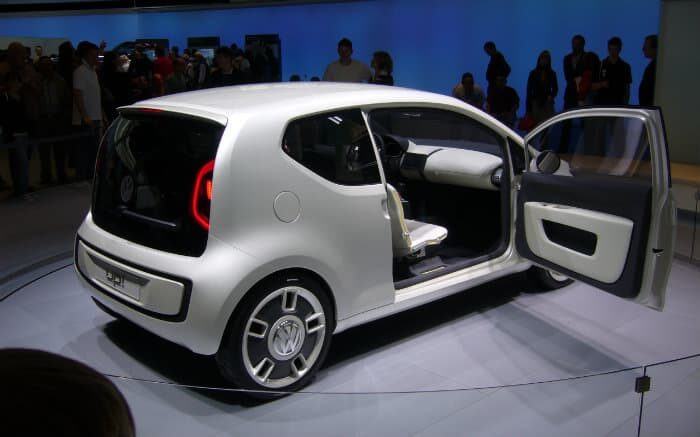 Imagem no Volkswagen Up! para texto sobre subcompactos