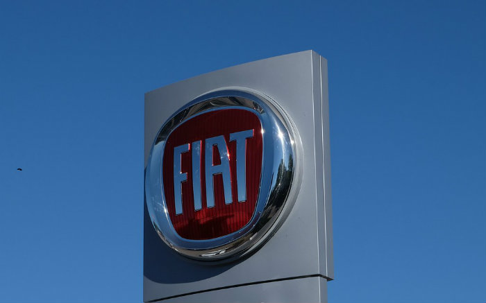 Logo Fiat para texto sobre lançamentos da Fiat